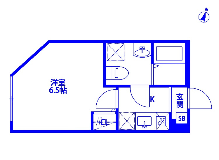 Milton Park Manorの間取り