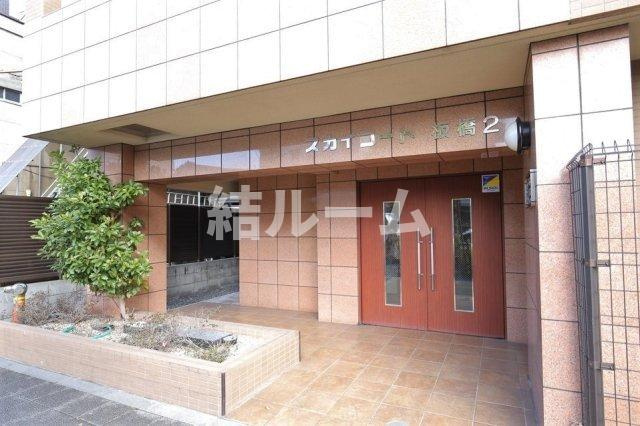 板橋区東新町１丁目の賃貸マンションのエントランス