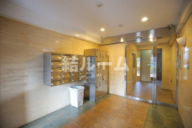 板橋区東新町１丁目の賃貸マンションのロビー