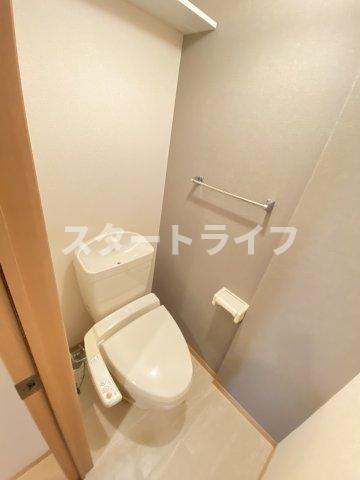 大阪市東淀川区柴島２丁目のアパートのトイレ