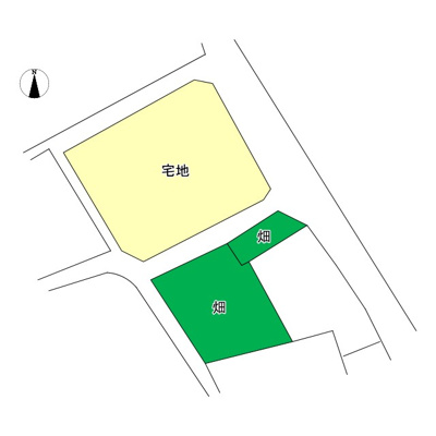 【区画図】 | たつの市御津町岩見/農地付き中古戸建