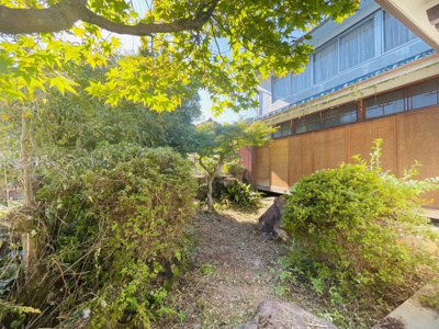 【庭】 | たつの市御津町岩見/農地付き中古戸建