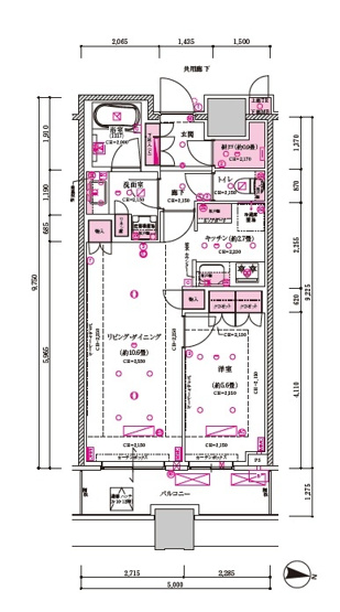 【間取り】 | 目黒第一マンションズ