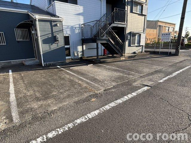 メルフォルンの駐車場