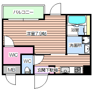 【間取り】 | ヴィルヌーブ中之島