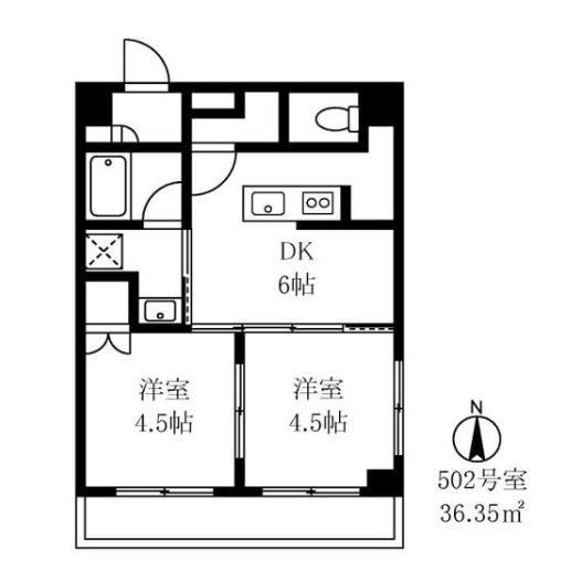 ホワイトアベニュー古谷の間取り