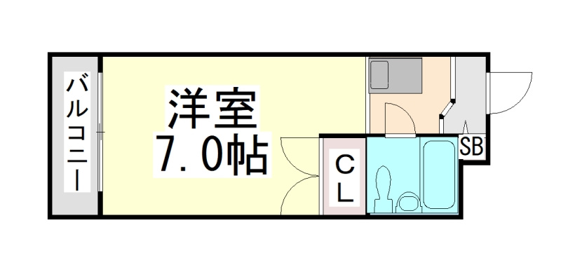 メゾン・ド・六甲パートⅤの間取り