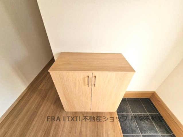 蓮田市貝塚テラスハウスの収納|シューズボックス