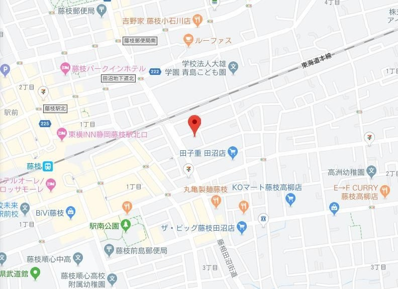 シャルマンＦの地図