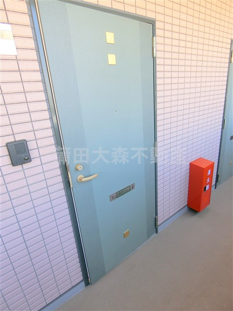 コンフォートM多摩川の玄関