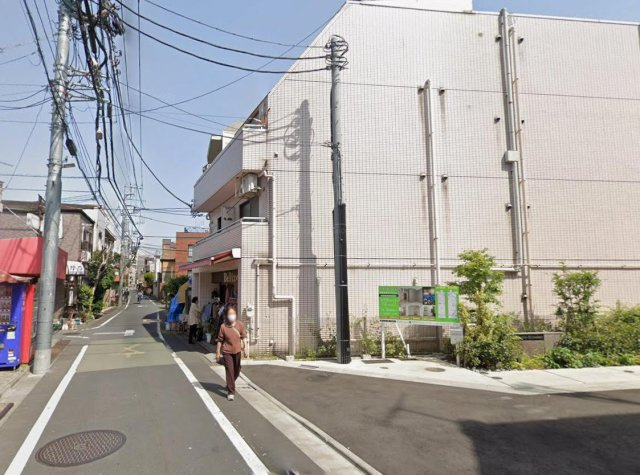 中野区本町４丁目の店舗事務所の周辺