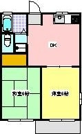 サランケイ　Ｃの間取り
