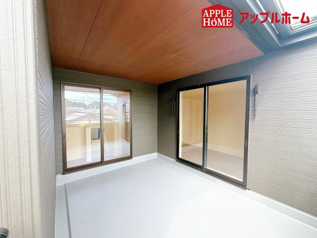 北区日進町1丁目のバルコニー|便利なインナーバルコニー