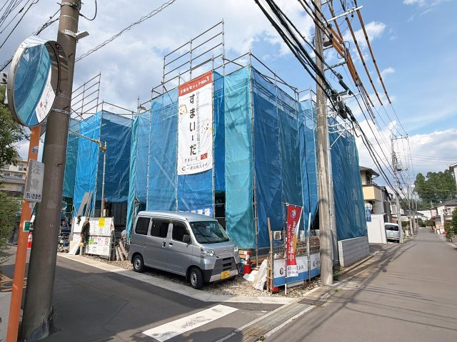 北区日進町1丁目の前面道路含む現地写真