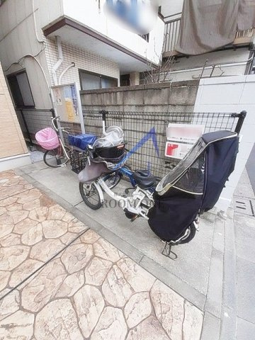 リアンＭのその他共用部分|駐輪場です。