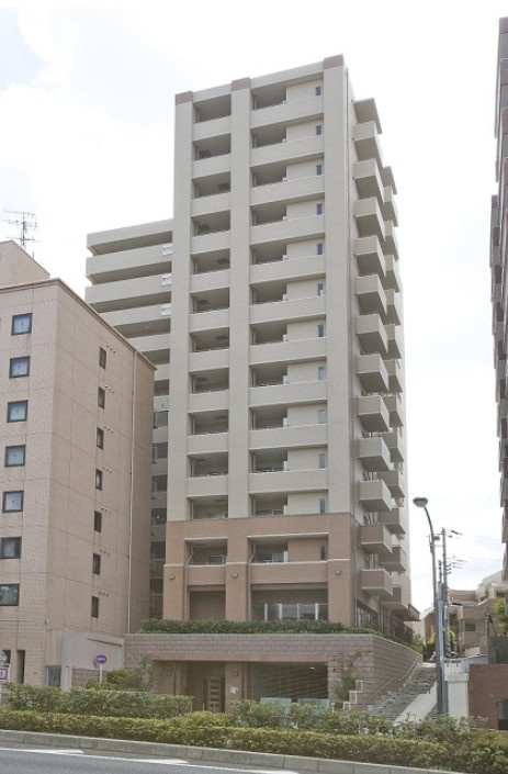 レジディア島津山の外観パース