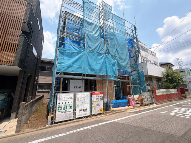 さいたま市南区文蔵22期の前面道路含む現地写真