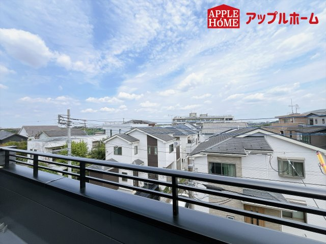 さいたま市浦和区上木崎２期のバルコニー