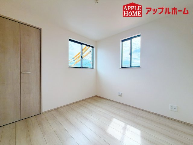 さいたま市北区大成町4丁目　全3棟の洋室|居室は全室収納あり！たっぷりある収納活用でお部屋もキレイを保てます♪