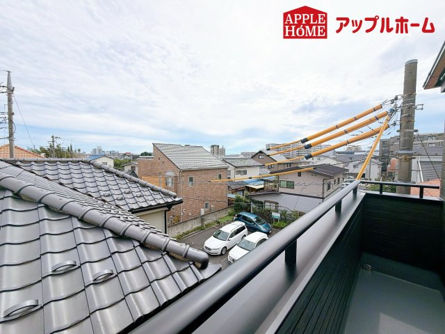 さいたま市北区大成町4丁目　全3棟のバルコニー