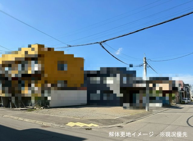 発寒11条5丁目土地の外観|バーチャル加工による更地イメージ