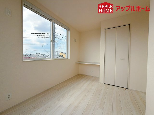 さいたま市北区宮原町第3の洋室|居室は全室収納あり！たっぷりある収納活用でお部屋もキレイを保てます♪