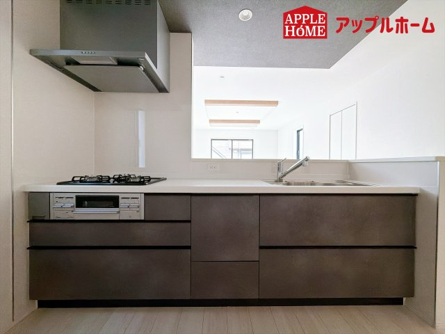 [新築住宅] さいたま市北区奈良町 11期 全2棟のキッチン|キッチンの収納も充実☆