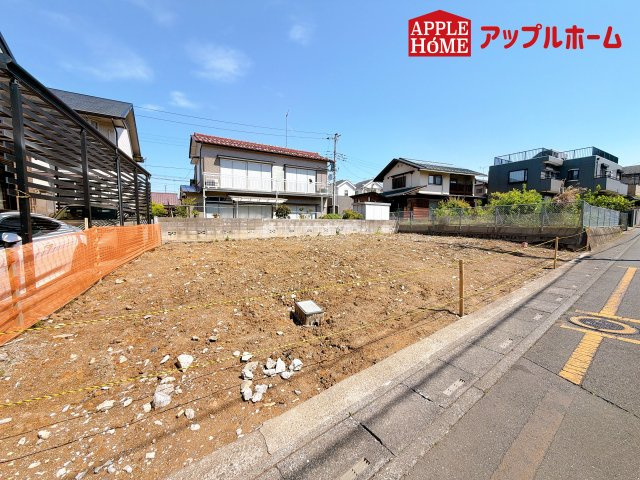 [新築住宅] さいたま市北区奈良町 11期 全2棟の前面道路含む現地写真