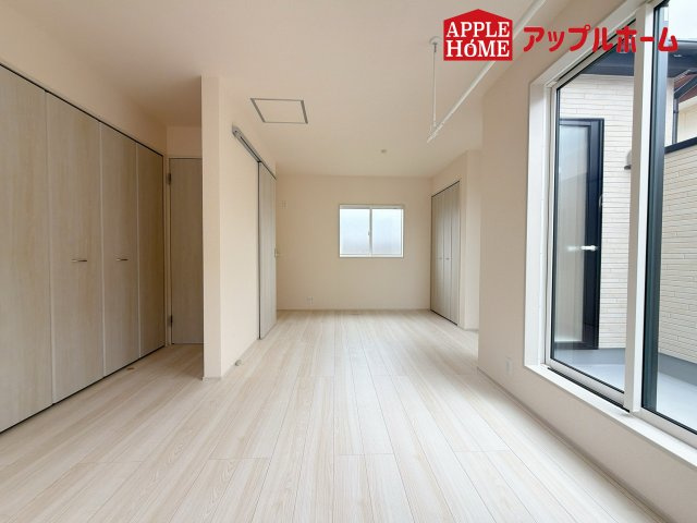 [新築住宅] さいたま市見沼区東大宮3丁目 3期 全1棟の洋室|将来1部屋を2部屋にアレンジできるフレキシブルルームにできます