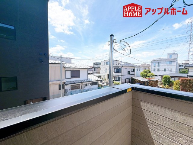 [新築住宅] さいたま市南区根岸三丁目 全4区画の展望|家族分の洗濯物もしっかり干せます。日当たりも良く、毎日のお洗濯が楽しくなりそう♪お布団は手軽に干せていつもポカポカに☆