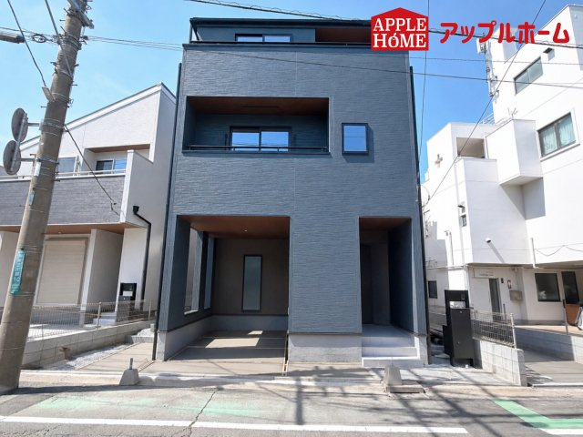 [新築住宅] さいたま市浦和区領家5丁目 全3棟の外観|周辺環境にも恵まれた好立地☆日当たり良好×子育てしやすい環境です！いつでもお気軽にお問合せOKです！TEL「0120-466263」