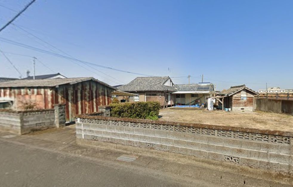 都城市上長飯町の売地の外観