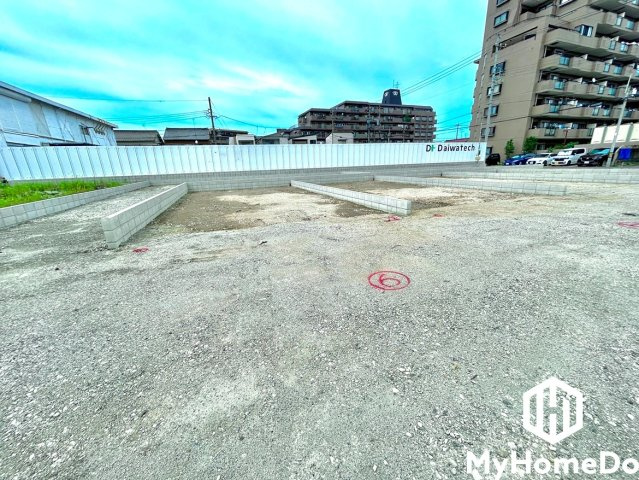 西区大野木　11期の駐車場