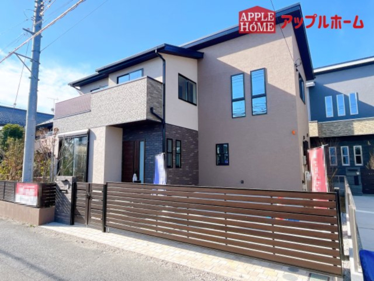 [新築住宅] さいたま市北区盆栽町 全2邸のエントランス|ぜひ現地にて、実際の建物・街並み・日当たり等ご確認下さい♪お問い合わせはお気軽に☆　TEL「0120-466263」