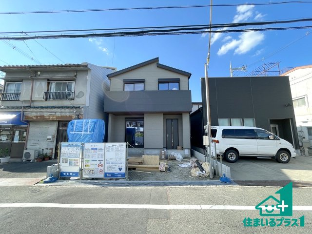 ■枚方市牧野下島町　新築一戸建ての前面道路含む現地写真|お客様に長く安心して住んでいだだける事にこだわった家づくり！住んでからのアフターサービスにもしっかりと取り組んでいます！