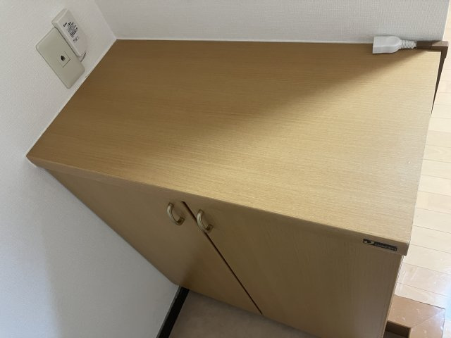 サンフラワーハイツの収納|シューズボックス　写真は別の部屋になります