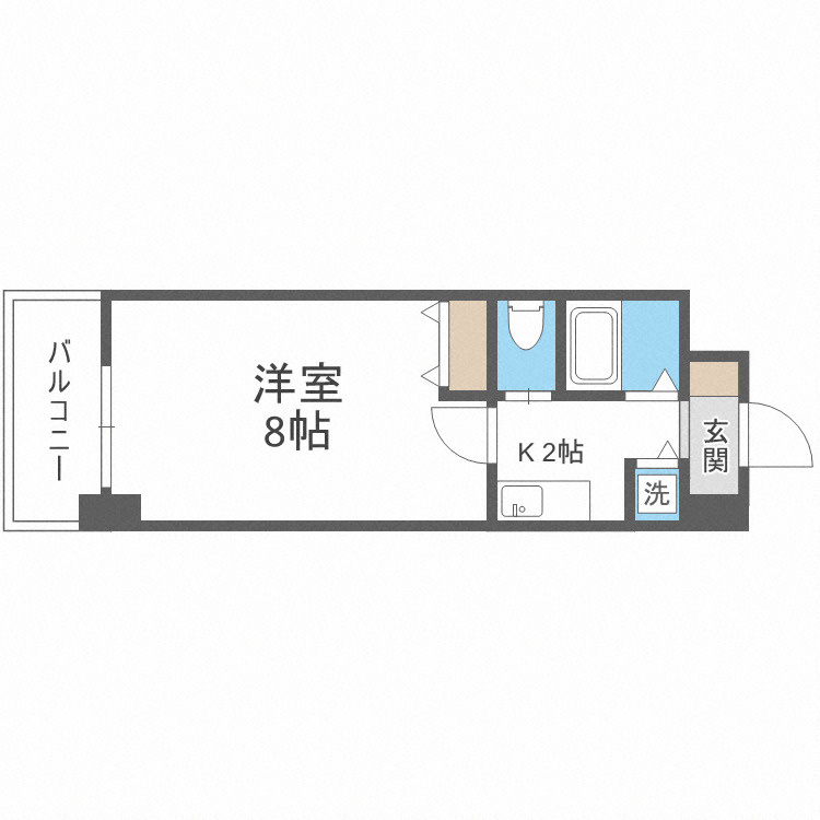 パークヴュー北梅田の間取り