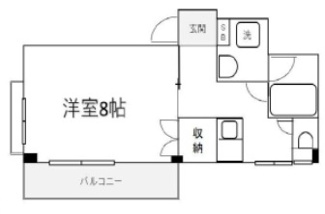 【間取り】 | 松下ビル | 間取りです。