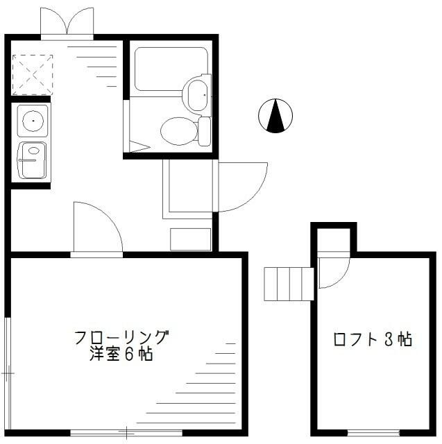 ロフトつき！