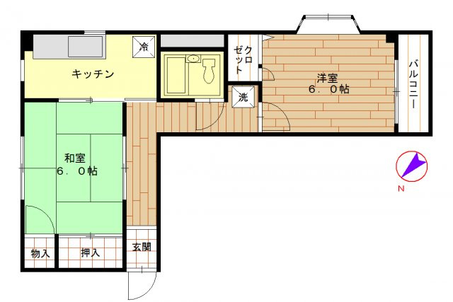 栗原ビルの間取り|間取り図