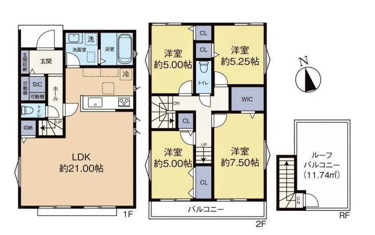 小平市鈴木町1丁目3期　A号棟