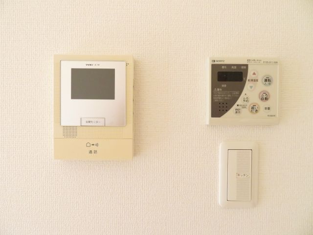 丹波市柏原町南多田のアパートのセキュリティ|ＴVドアホンを設置済み★