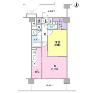【間取り】 | サニープレイス西芦屋　2号館