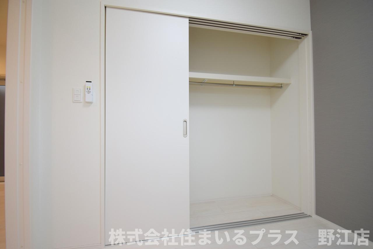 大阪市旭区大宮１丁目のアパートの収納