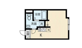 【間取り】 | フィオーレ西日暮里Ｂ | 間取りです。