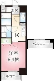 ecrin上前津の間取り