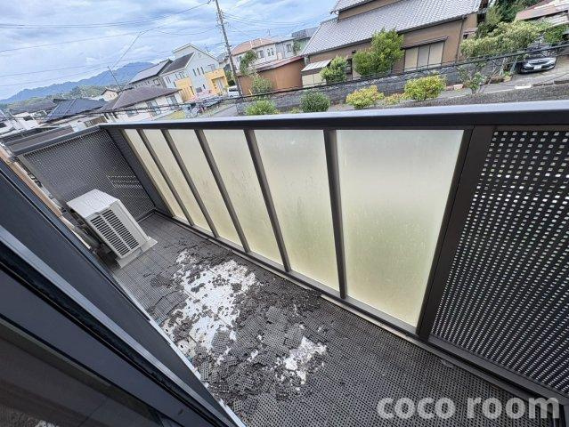 グリーンビレッジのバルコニー