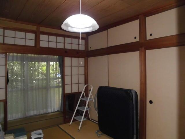 八代市本野町売戸建の和室|奥の和室 