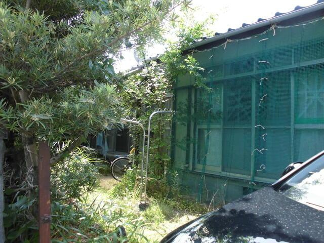 八代市本野町売戸建の庭| 