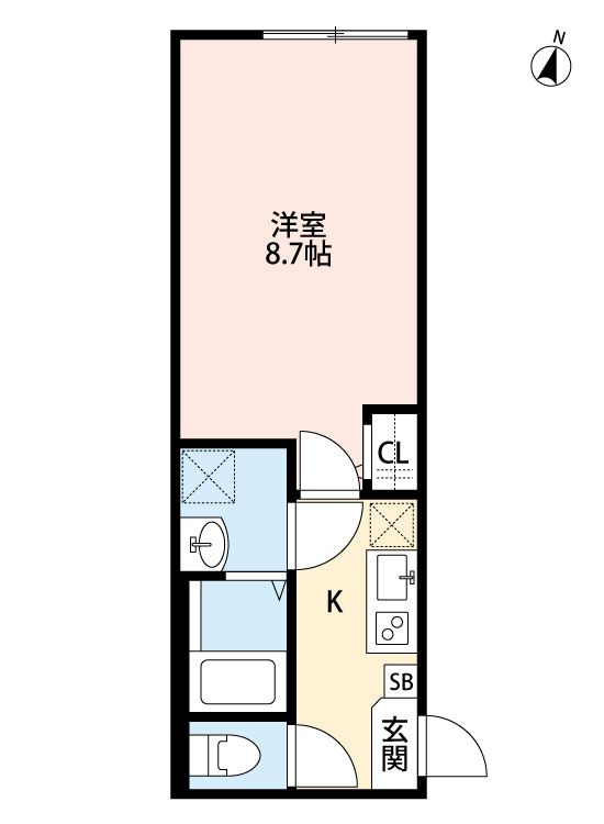 東久留米市浅間町１丁目のアパート